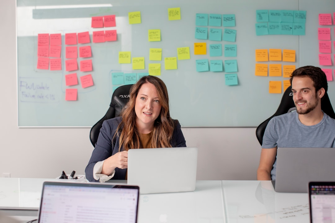 User interview sessions with Keap users and synthesis sticky notes