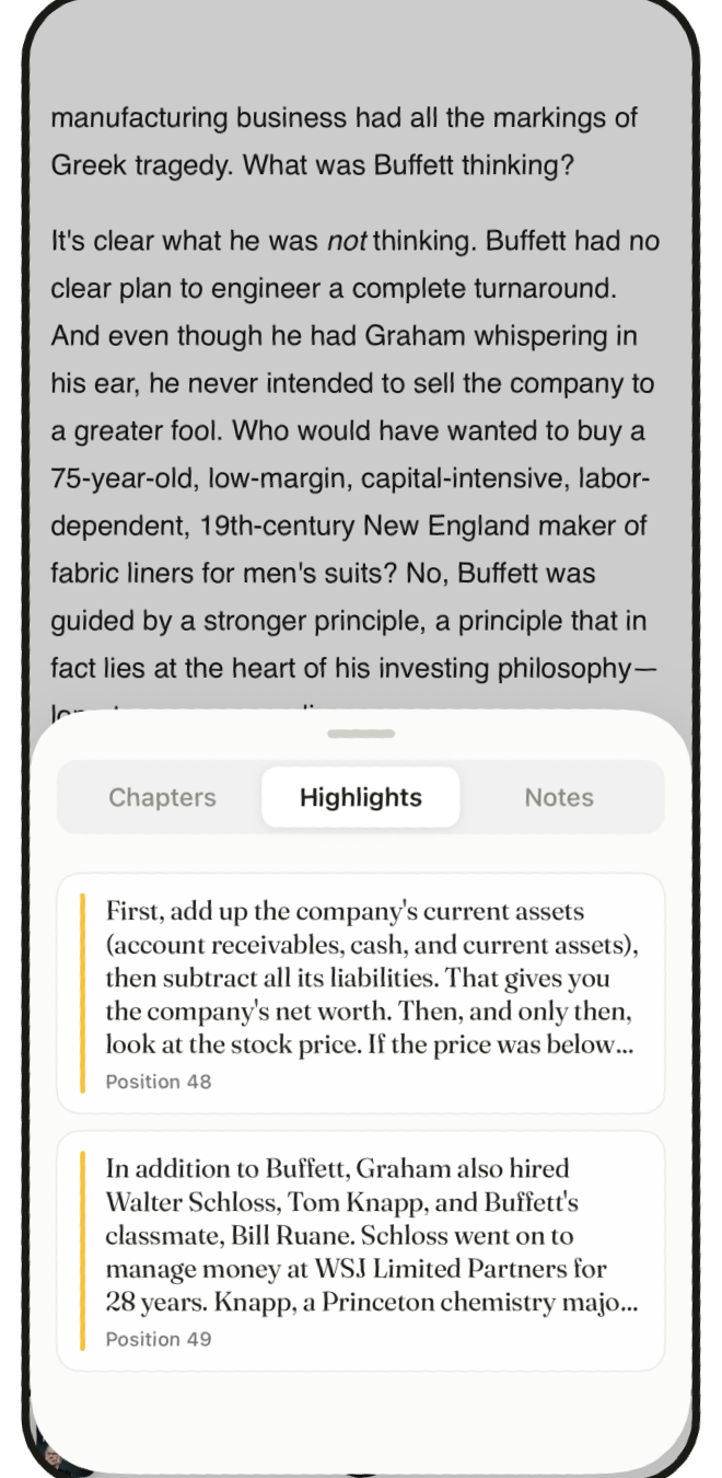 Yedoo iOS highlights